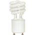 SATCO 60-Watt Equivalent T2 Bi Pin GU24 Base CFL Light Bulb, Warm White