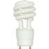 SATCO 75-Watt Equivalent T2 Bi Pin GU24 Base CFL Light Bulb Warm White