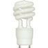 SATCO 120-Watt Equivalent T3 Bi Pin GU24 Base CFL Light Bulb, Warm White