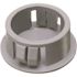 Arlington Industries 1 in. Plastic Snap-In Blank in Black
