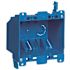 Carlon 2-Gang 25 cu. in. PVC Old Work Electrical Switch and Outlet Box (B225R-UPC)