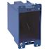 Carlon 1-Gang 20 cu. in. Blue PVC Old Work Electrical Switch and Outlet Box