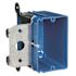 Carlon 1-Gang 21 cu. in. PVC New Work Electrical Switch and Outlet Box with Adjustable Bracket (B121ADJ-40R)
