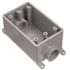 Carlon 1-Gang 19 cu. in. 1/2 in. PVC Type FSC FS Box
