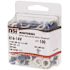 NSi Industries 16-14 AWG Vinyl Insulated Ring Terminal 1/4 in. Stud (100-Pack)