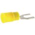 NSi Industries 12-10 AWG Vinyl Insulated Spade Terminal in Yellow (50-Pack)