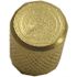 SUPCO Line Tap Valve Cap 1/4 in. with Wrench and Neoprene Seal