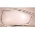 SUPCO GE Refrigerator Gasket 41 in. H x 26 in. W in White, Fits WR24X10229