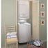 GE 3.6 cu. ft. 240-Volt White Stackable Electric Vented Stationary Compact Dryer