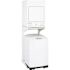 GE 3.6 cu. ft. 240-Volt White Stackable Electric Vented Stationary Compact Dryer
