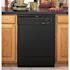 Hotpoint 24 in. Built-In Front Control Dishwasher in Black, 64 dBA