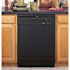 Hotpoint 24 in. Built-In Front Control Dishwasher in Black, 64 dBA