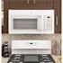GE 1.6 cu. ft. Over the Range Microwave in White