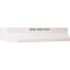Broan-NuTone 41000 Series 24 in. Ductless Under Cabinet Range Hood with Light in White