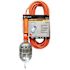 Southwire 75-Watt 50 ft. 16/3 SJTW Incandescent Portable Heavy-Duty Guarded Trouble Work Light with Hanging Hooks
