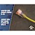 Southwire 100 ft. 12/3 SJTW Hi-Visibility Outdoor Heavy-Duty Extension Cord with Power Light Plug