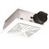 Broan-NuTone 50 CFM Ceiling/Wall Mount Bathroom Exhaust Fan, White Plastic Grille