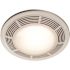 Broan-NuTone 100 CFM Ceiling Bathroom Exhaust Fan with Light and Night Light