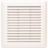 Broan-NuTone Replacement Grille in White, includes Motor and Mounting plate