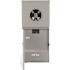 Siemens 200 Amp 8-Space 16-Circuit Overhead/Underground Ring Type Meter Combo Load Center with Feed-Thru Lugs