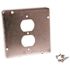 RACO 4-11/16 in. 1-Duplex Square Cover Exposed Work