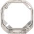 RACO 4 in. W x 1-1/2 in. D Drawn Octagon Extension Ring with Two 1/2 in. and Two 3/4 in. Knockouts, 1-Pack