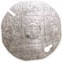 RACO 3-1/2 in. W Steel Metallic Round Cover with 1/2 in. KO in Center, 1-pack