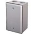 BELL N3R Blank Aluminum Gray 1-Gang Weatherproof Wall Outlet Cover Plate for Outdoor Electrical Box
