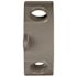 BELL N3R Aluminum Gray Round Weatherproof Outdoor Electrical Box, 5 Outlets at 3/4-in., With 4 Closure Plugs