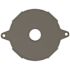 BELL N3R Aluminum Gray Round Weatherproof Outdoor Electrical Box, 5 Outlets at 3/4-in., With 4 Closure Plugs