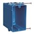 Carlon 1-Gang 22 cu. in. New Work PVC Electrical Outlet Box (B122A-UPC)