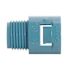 Carlon 3/4 in. Blue PVC ENT 1 Piece Threaded Adapter