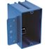 Carlon 1-Gang 18 cu. in. PVC New Work Electrical Switch and Outlet Box with Bracket (B118B-UPC)