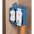Carlon 2-Gang Blue Non-Metallic Dual-Voltage Box/Bracket
