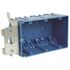 Carlon 3-Gang 49 cu. in. Electrical PVC New Work Adjustable Electrical Box (B349ADJ)