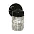 Monument 1-Light Black Outdoor Wall Mount Lantern