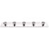 Royal Cove 5 Lights Polished Chrome Bath Light