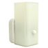 Royal Cove Wall Light Fixture White 7-1/2 ni. Uses One 75-Watt Incandescent Medium Base Lamp