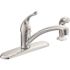 MOEN Chateau Single-Handle Fixed Kitchen Faucet with Side Sprayer in Chrome (12 PK)