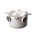 Carlon 3/4 in. PVC Type-X Round Junction Box with Cover