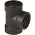 NIBCO 2 in. ABS DWV Hub x Hub x FIPT Test Tee