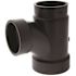 NIBCO 2 in. x 1-1/2 in. x 1-1/2 in. ABS DWV All Hub Sanitary Tee