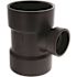 NIBCO 3 in. x 3 in. x 1-1/2 in. ABS DWV All Hub Sanitary Tee
