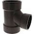 NIBCO 4 in. x 4 in. x 3 in. ABS DWV All Hub Sanitary Tee