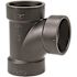 NIBCO 1-1/2 in. ABS DWV All Hub Sanitary Tee