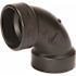 NIBCO 1-1/2 in. ABS DWV 90-Degree Hub x Hub Elbow