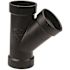 NIBCO 3 in. ABS DWV 45-Degree All Hub Wye