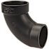 NIBCO 2 in. ABS DWV 90-Degree Spigot x Hub Elbow