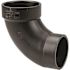 NIBCO 3 in. ABS DWV 90-Degree Spigot x Hub Street Elbow