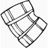 NIBCO 1-1/2 in. ABS DWV 22-1/2-Degree Hub x Hub Elbow